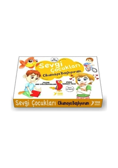 Yuva Sevgi Çocukları 1.sınıf Hikaye Seti 10lu 19,5x27cm 16şar Syf