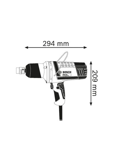 Bosch Professional GDS 18 E Darbeli Somun Sıkma - 0601444000 Bosch Professional GDS 18 E Darbeli Somun Sıkma - 0601444000