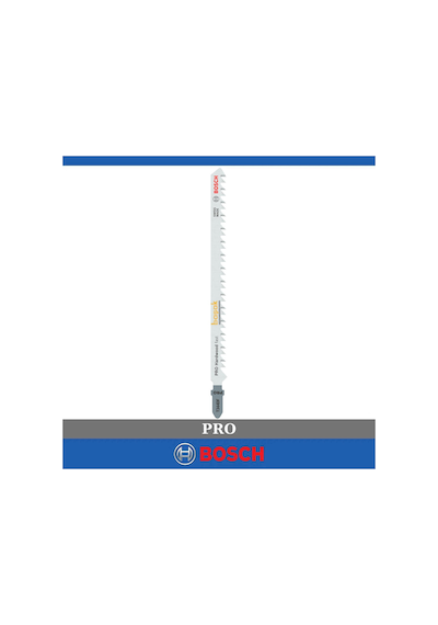 Bosch Pro T 344 Df 25'li 152 Mm Uzun Sert Ahşap Dekupaj Ucu 2608655116