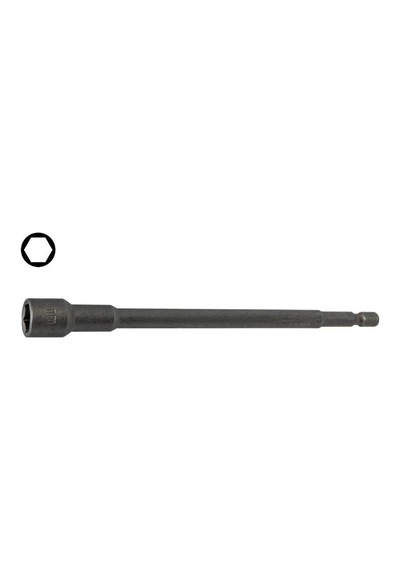 Leo 00705 Ekstra Uzun Manyetik Bits Lokma Somun Adaptörü 10x150 Mm