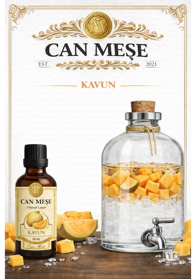 Can Meşe Hazır Karışım Kavun Kiti - Hazır Karışım Kavun Aroması 50 ML