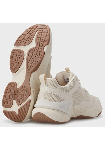 U.S. Polo Assn. Maybe Bej Kadın Günlük Sneaker 001