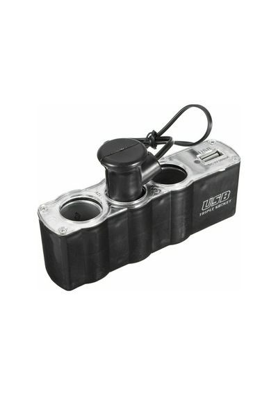 Oto Çakmaklık Çoğaltıcı 3Xusb'Li Çakmak Soketi / Icca45