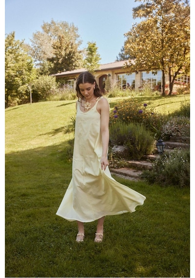 Buly Bella İp Askılı Elbise Butter