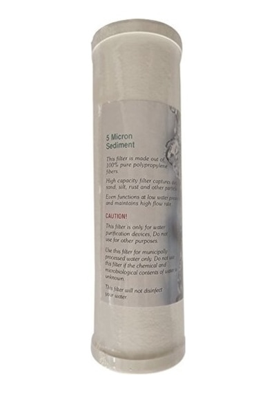 Su Arıtma Kapaklı Sediment 10" 5 Mikron
