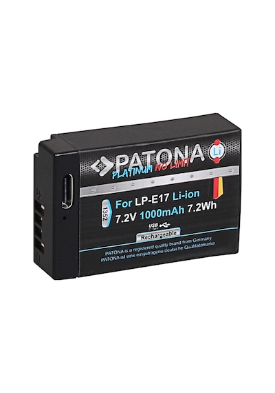 Patona Platinum Lp-e17 Usb-c Batarya