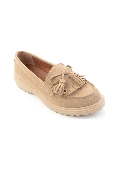 Bej Kadın Loafer Ayakkabı K01936000172