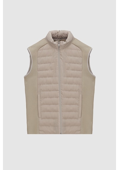 Twn Slim Fit Taş Düz Yelek Mont 1ecy73050166m Taş