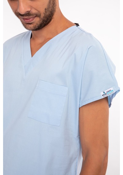 Nur Medikal Giyim Unisex Soft Likra Bebe Mavi Hemşire Ve Doktor Üniforması Cerrahi Takım Scrubs Bebe Mavi Nur Medikal Giyim Unisex Soft Likra Bebe Mavi Hemşire Ve Doktor Üniforması Cerrahi Takım Scrubs Bebe Mavi