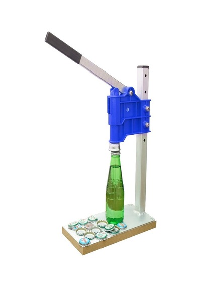 Şişe Kapatma Aleti Soda Gazoz Kapağı Kapama Makinesi Mavi Kırmızı
