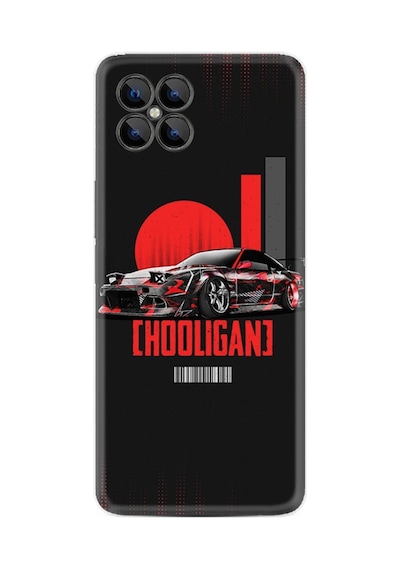 Omix X600 Kılıf Silikon Desen Özel Seri Hooligan 1636