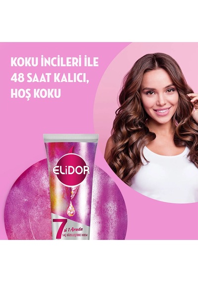 Elidor Saç Güzelleştirici Bakım Kremi 7'si 1 Arada Durulanmaz 150 Ml X2