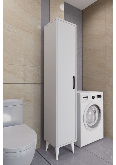 Tandem Çok Amaçlı Dolap Banyo Dolabı Beyaz Beyaz