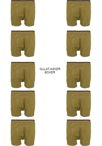 10'Lu Bedelli-Acemi Asker Pamuklu Boxer 001