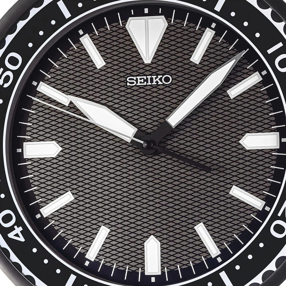 Seiko Clock Qxa791k Duvar Saati Siyah