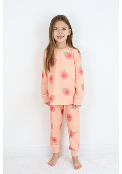 Kız Pijama Takımı Pembe