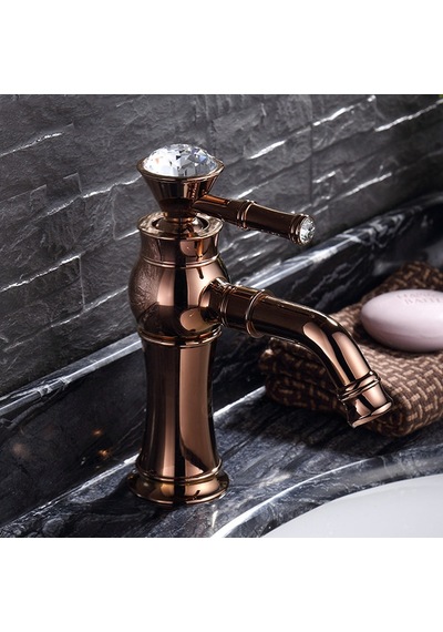 Banyo Lavabo Bataryası Rose Taşlı