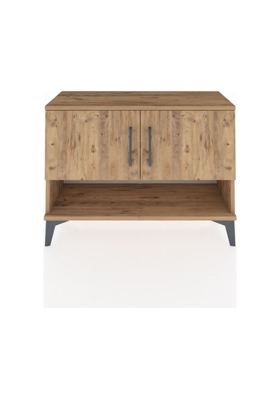 Arges Şifonyer 2 Raflı 2 Kapaklı 88x30x64 Çam-çam Atlas Çam