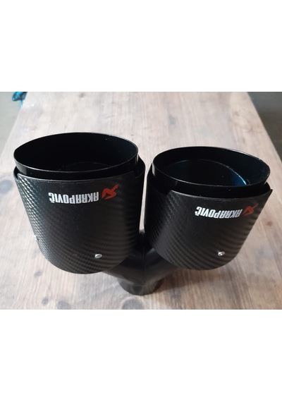 AKRAPOVİÇ 100 MM SOL ÇİFTLİ