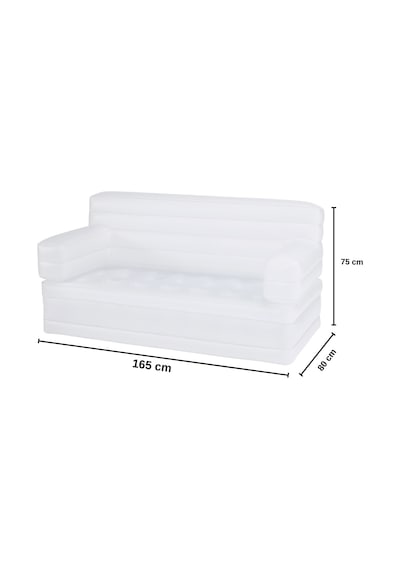 Outwell Snowbird Lake Inflatable Sofa Çift Kişilik Premium Şişme Kanepe Gri
