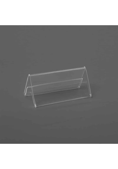 A Tipi Yatay Pleksi Föylük 6x3cm 100li Paket Şeffaf