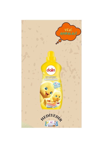 Deterjan 1500 Ml 3 Adet Yumuşatıcı 1500 Ml 3 Adet Yeni Ambalaj