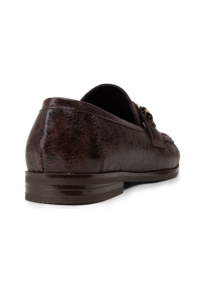 Deery Kadın Kahverengi Toka Detaylı Loafer - K0013zkhvc01
