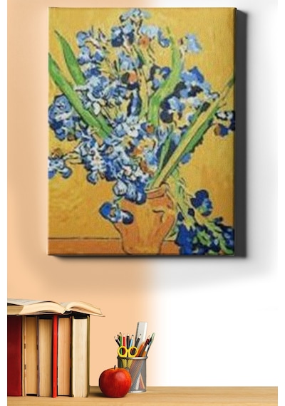 Webstyle Sayılarla Boyama Seti Kasnaklı V G Süsen 60 X 75 Cm