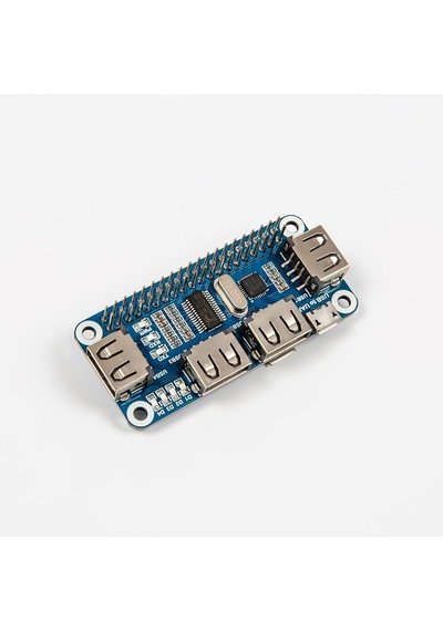 4 Portlu USB HUB HAT (Raspberry Pi için)