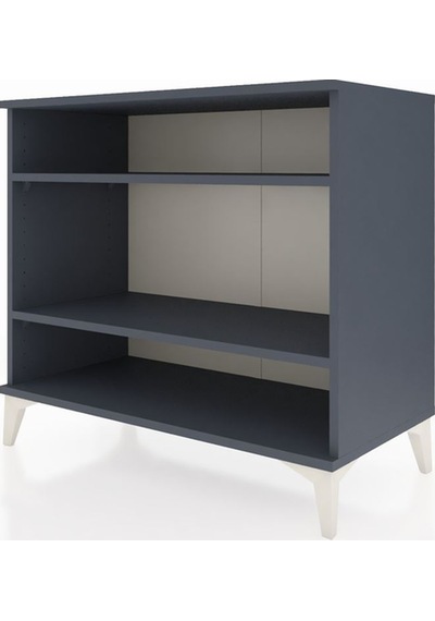 Hyperion Şifonyer 2 Raflı 88x44x80 Antrasit-antrasit Antrasit
