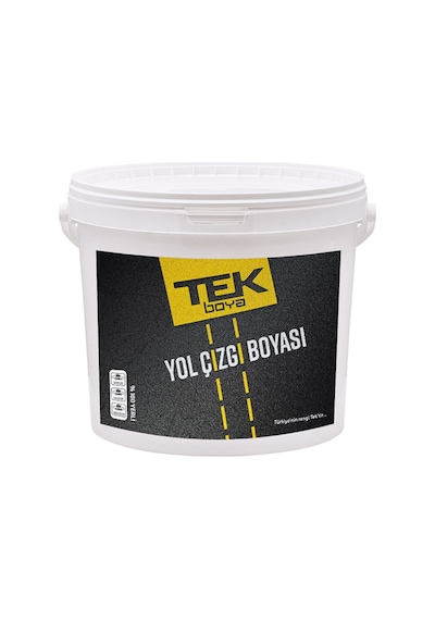 Tek Boya Yol Çizgi Boyası Sarı 3Kg