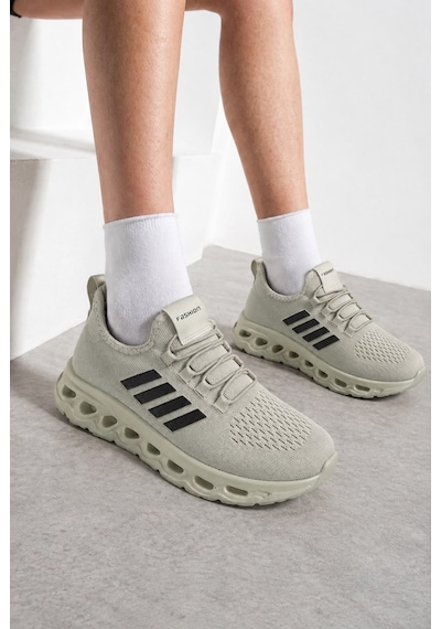 Nstil Unisex Spor Ayakkabı Şeritli Bağcıksız Hava Alan Ultra Rahat Hafif Taban Sneaker 125 Bej Nstil Unisex Spor Ayakkabı Şeritli Bağcıksız Hava Alan Ultra Rahat Hafif Taban Sneaker 125 Bej