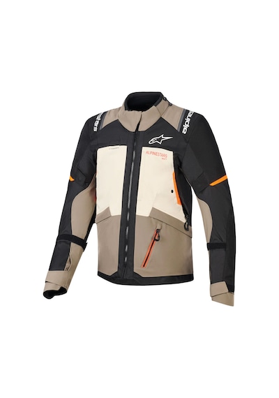 Alpinestars Andes V4 Korumalı Motosiklet Montu Kahverengi Siyah