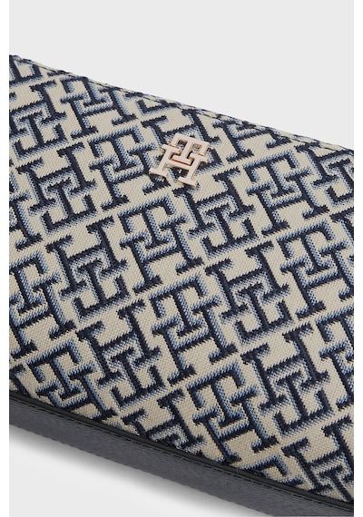 Tommy Hilfiger Jakarlı Ayarlanabilir Askılı Çanta Kadın Çanta Aw0aw18864 0gy Mavi