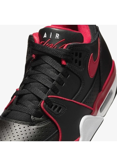 Nike Air Flight '89 Low Black Red Leather Basketball Shoes Hakiki Deri Basketbol Ayakkabısı Siyah Kırmızı Nike Air Flight '89 Low Black Red Leather Basketball Shoes Hakiki Deri Basketbol Ayakkabısı Siyah Kırmızı