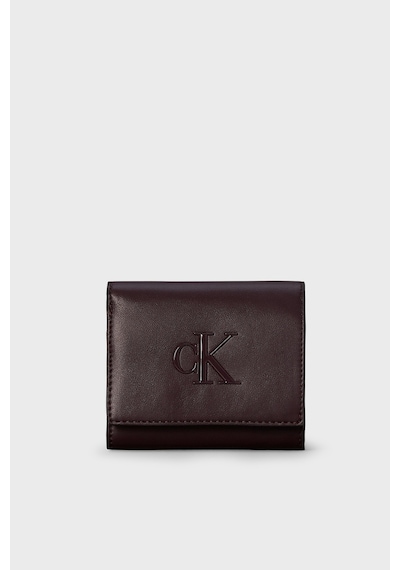 Calvin Klein Logolu Cüzdan Lv04f1156gbap Kadın Cüzdan Lv04f1156g Bap Bordo