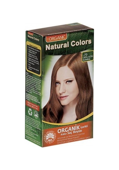 Natural Colors 7D Orta Altın Kumral Saç Boyası