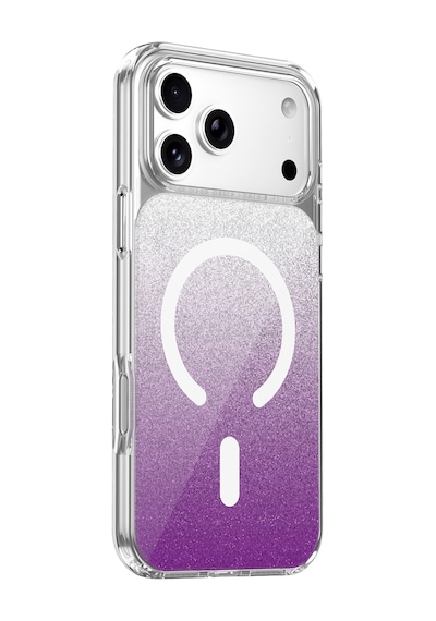Onegif Apple iPhone Uyumlu 17 Pro Max Sora Simli Magsafe Kapak - Mor Kod: 8079