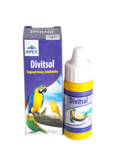 Güvercin - Apex Divitsol Bağırsak Florası İshal İçin 0.75 LT - 2.5 LT - 12 KG