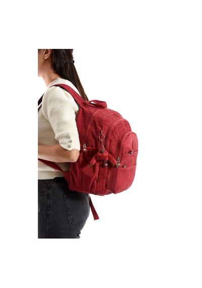 571 Collections Ultra Hafif Çok Cepli Orta Boy Sırt Çantası Unisex Kırmızı Model: 571-4c Kirmizi