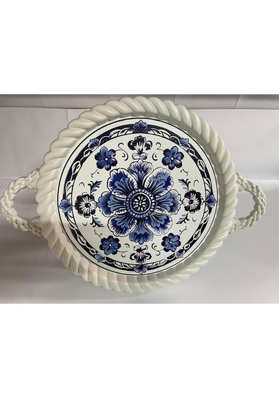 Bybars Lüks Dekoratif Plastik Tepsi Bukleli Çerçeve 35 X 35