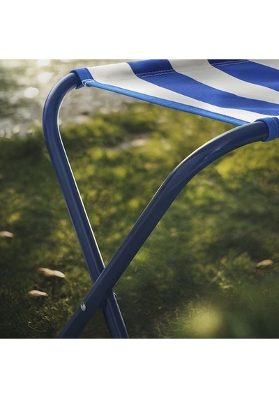 Ikea Strandön Katlanır Tabure, Mavi, 29x41x40 Cm