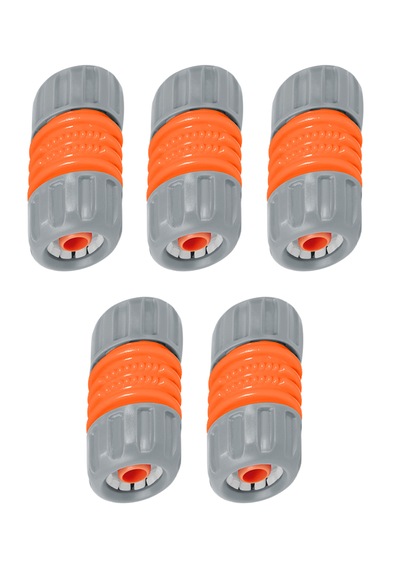 Hortum Bağlantısı Kilitli 1/2" Yarım Parmak 5 Adet