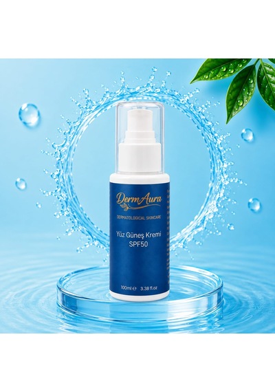 Dermaura Nemlendirici Etkili Yüz Güneş Kremi SPF50+ 100 ML