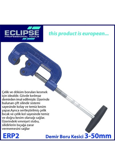Eclipse Erp2 Demir Boru Kesici 3-50 MM