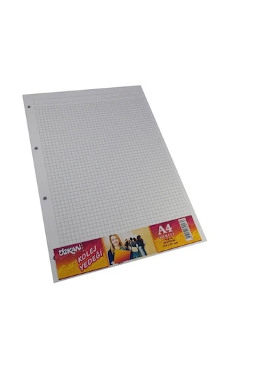 Özkan Kolej Yedeği 70 Gr Kareli A4 Kağıdı 40 Yap.1 Pk 1 Paket