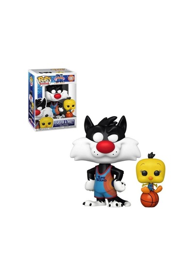 Funko Pop Space Jam 2 Sylvester & Tweety Figürü