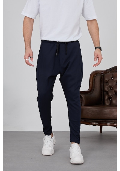 Baykim Sports Wears Unisex Modern Şalvar Pantolon Lacivert