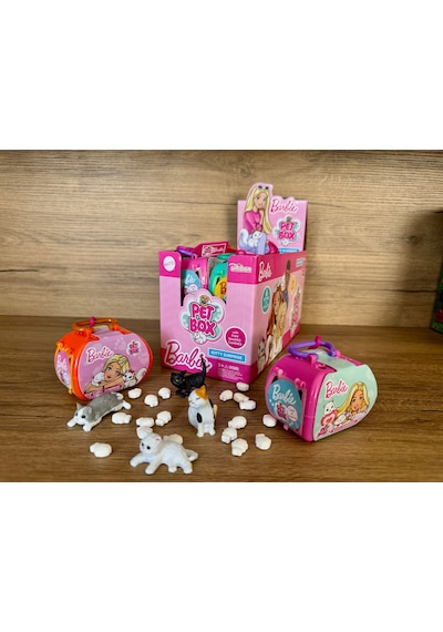 Barbie Kitty Surprise Pet Box Sürpriz Kedi Figürü Ve Aksesuar Seti 1 Adet