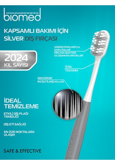 Biomed Silver Diş Fırçası Medium